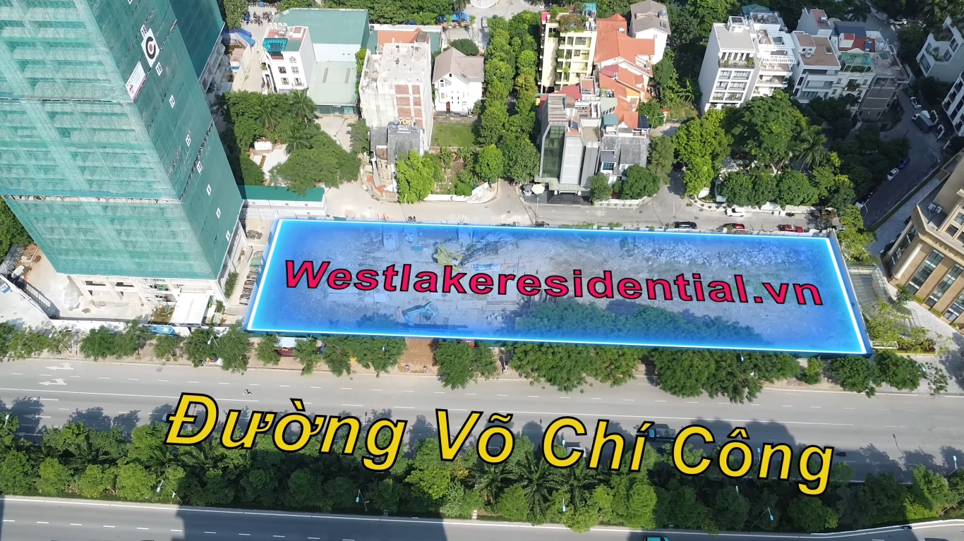 West Lake Residential sở hữu vị trí đẹp bậc nhất quận Tây Hồ.