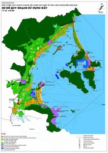 Bản đồ quy hoạch Bắc Vân Phong.