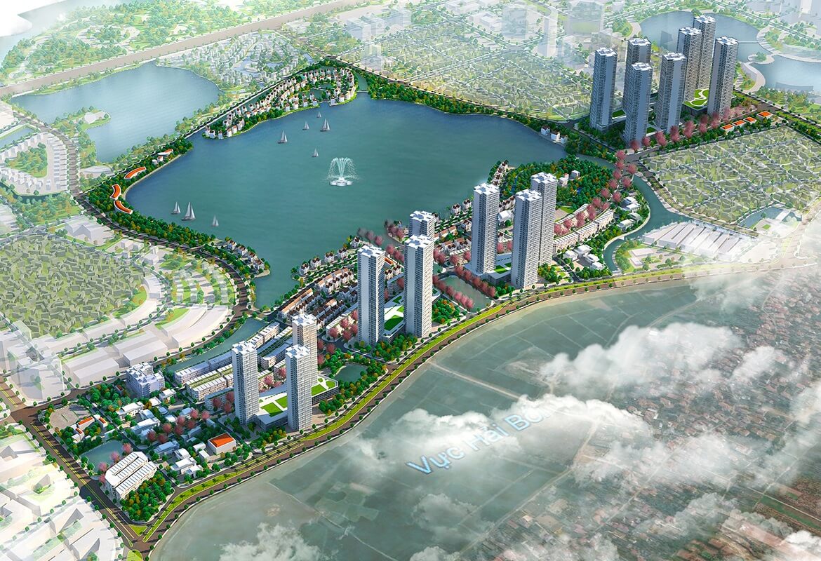Thành phố thông minh là điểm nhấn phía Bắc thủ đô Hà Nội.