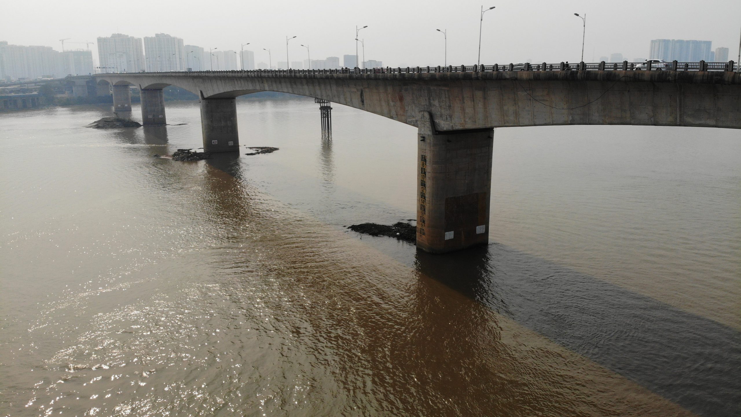 Cầu Vĩnh Tuy hiện tại.
