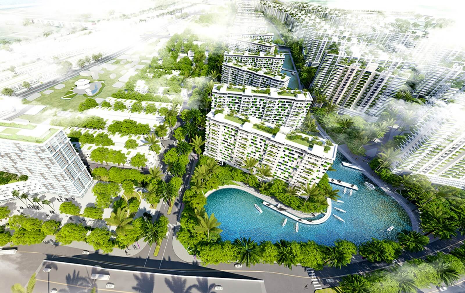 Himlam City Cự Khối | Himlam Đông Đô là tổ hợp khu đô thị xanh khép kín.